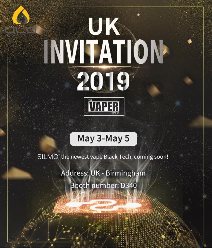 silmotech the Vaper Expo UK invitation