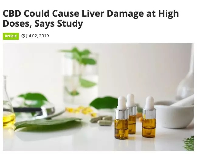 FDA acknowledges that it has not really understood the potential health risks and benefits of CBD. However, damage to the liver is one of the side effects found in limited research.