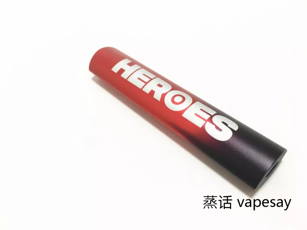 MOTI vape Black and red flame