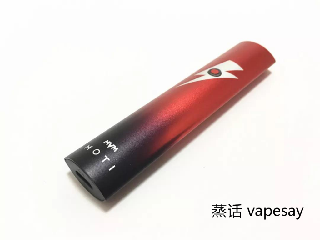 MOTI vape Black and red flame