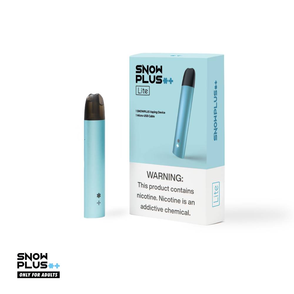 SNOWPLUS Lite with the packaging
