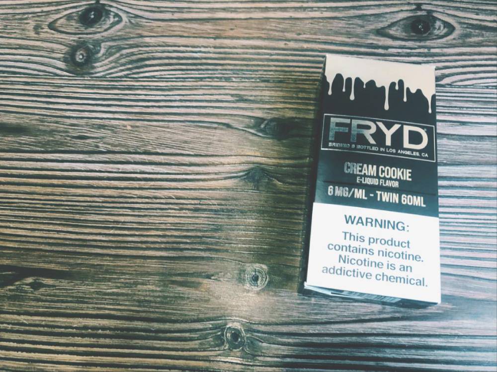 FRYD CREAM COOKIE E-LIQUID Review 