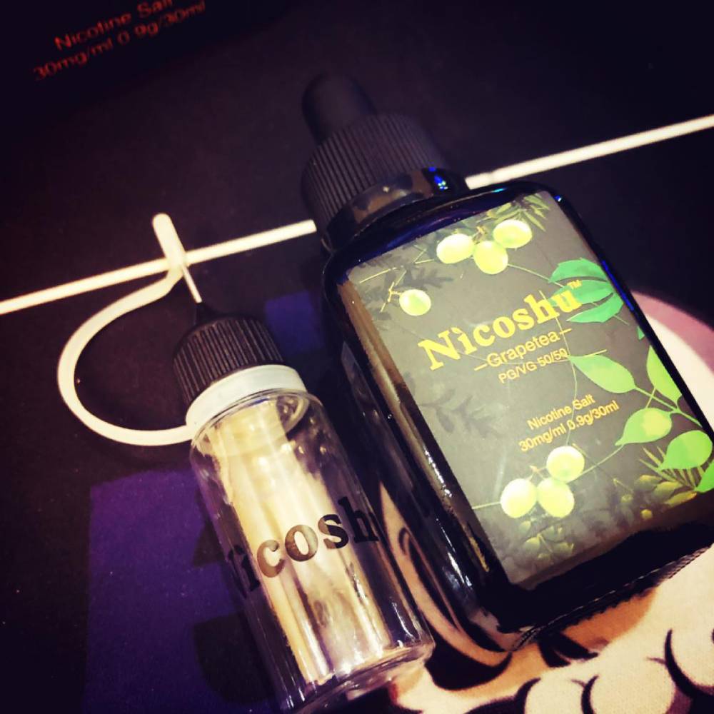Nicoshu Nicotine Salt E-JUICE Review