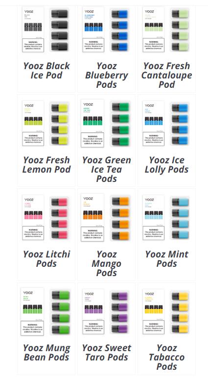 yooz flavors