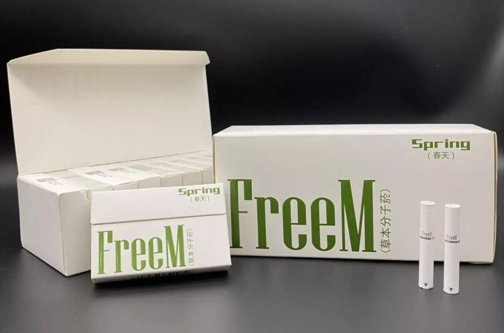 FreeM heat not burn cartridge is launched in China