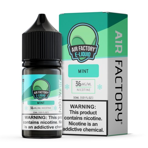 AIR FACTORY nicotine salt e-liquid review 