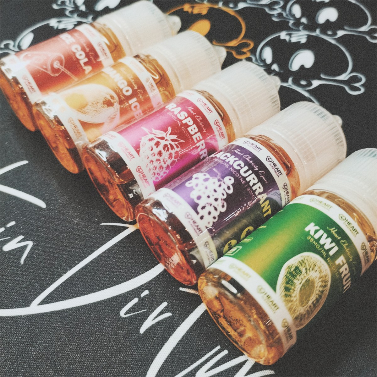 HeartELECTRICITY SALT NICOTINE E-Juice Review