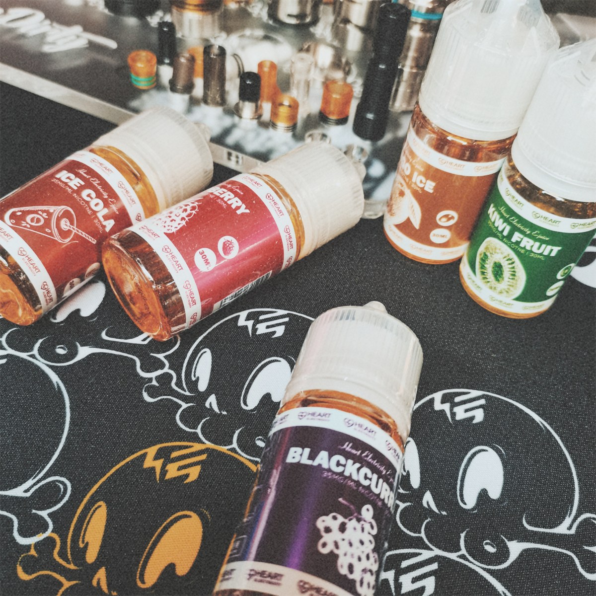 HeartELECTRICITY SALT NICOTINE E-Juice Review