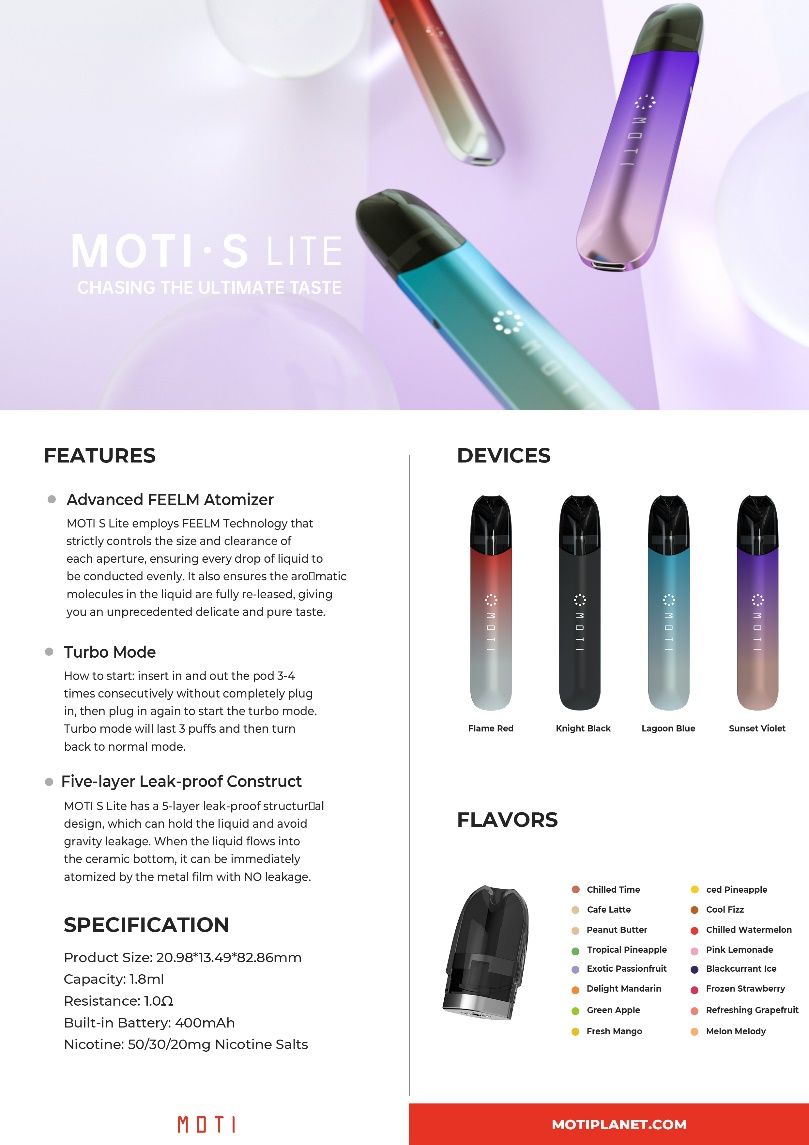 MOTI How top brands keep moving forward in the new era of vapes?
