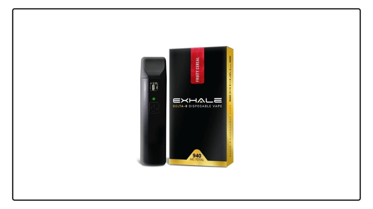 #1. Exhale Wellness – Overall Best Delta-8 THC Vape
