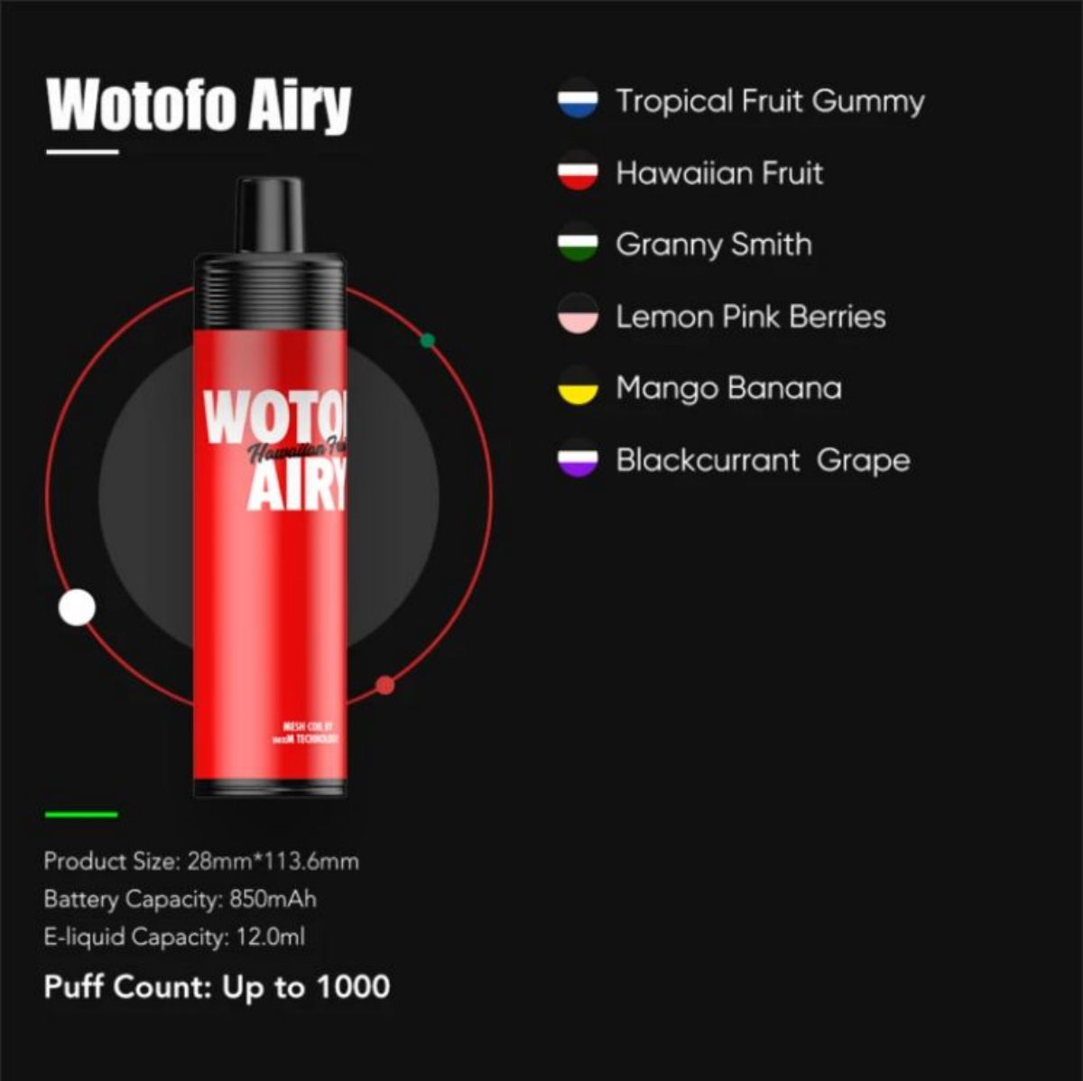 WOTOFO disposable vapes review