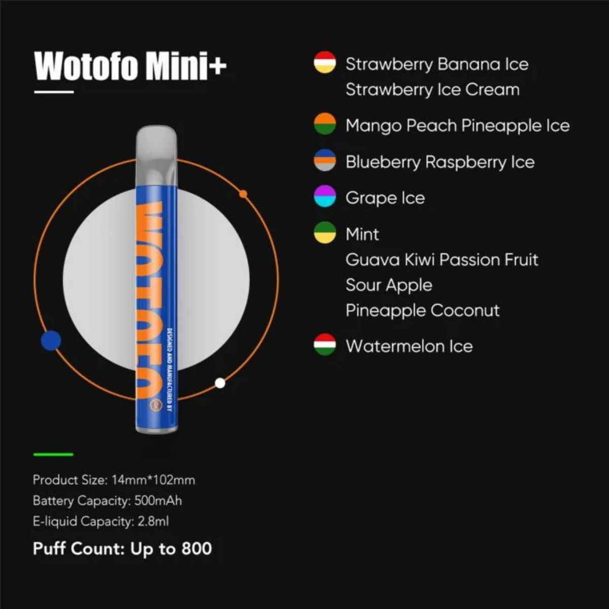 WOTOFO disposable vapes review