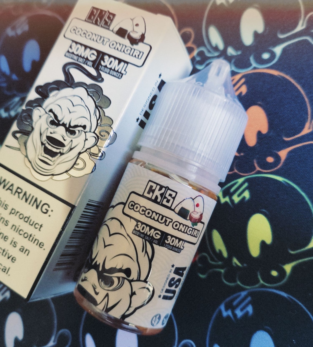 CKS COCONUT ONIGIRI e-liquid review