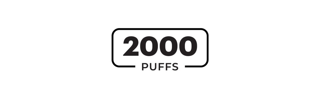 2,000 satisfyingly smooth puffs