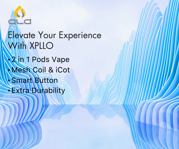 XPLLO 2 in 1 pods vape mesh coil& icot smart button extra durability