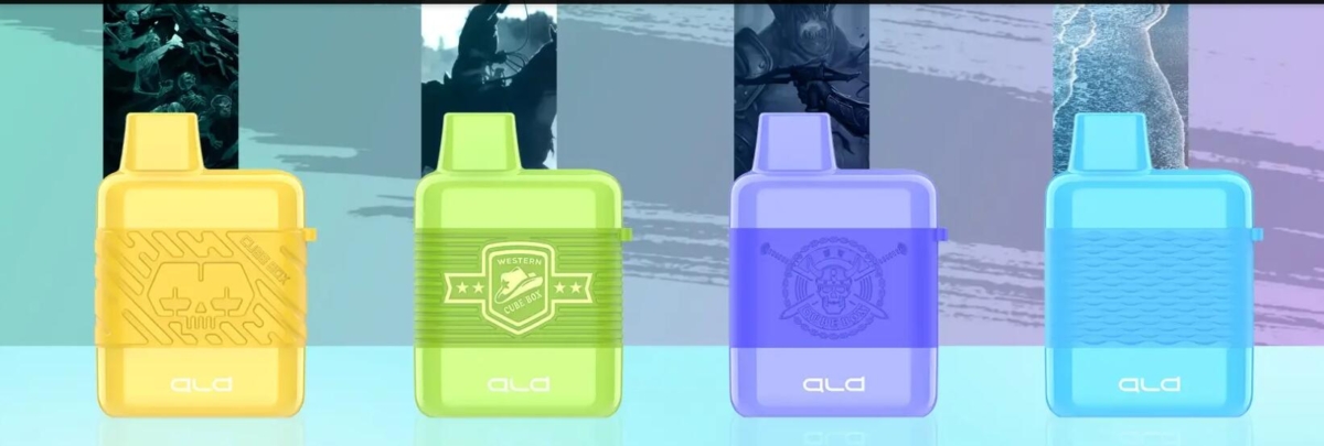 CUBE BOX: a cute while strong disposable vape for OEM use