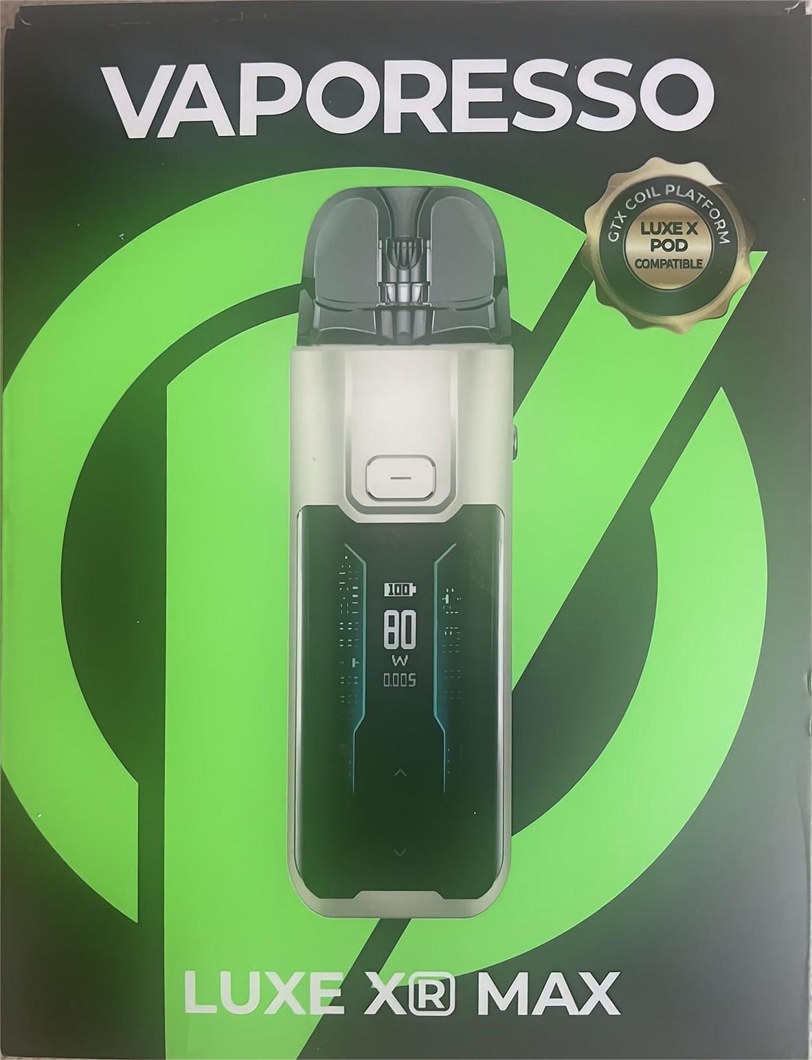 VAPORESSO LUXE XR MAX kit review: 2800mAh super large battery in a slim  body • VAPE HK