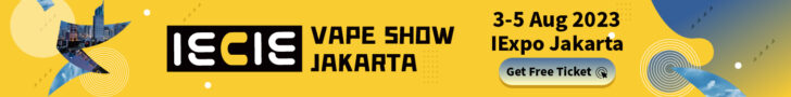 iecie vape show jakarta, 3-5 Aug 2023 JIExpo Jakarta