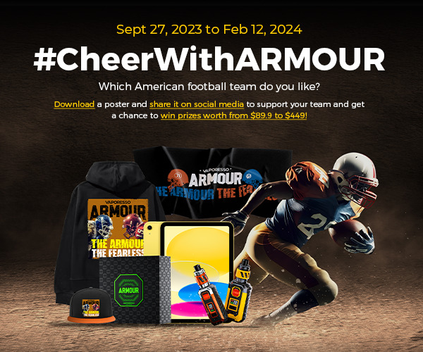 cheer with armour, american football, win prizes