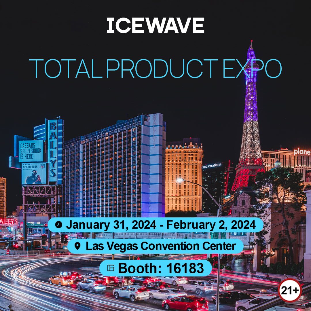ICEWAVE Continues to Shine at TPE 2024 in Las Vegas • VAPE HK