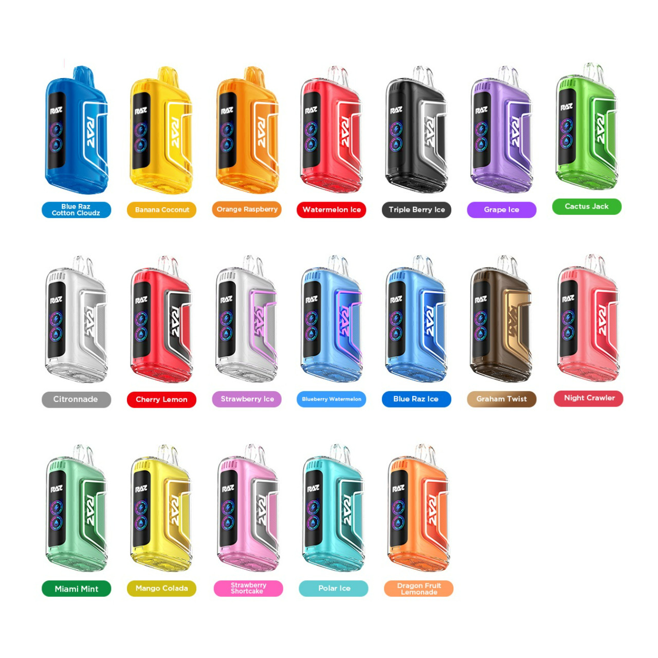 Discover the Diverse Flavors of Raz Vape • VAPE HK