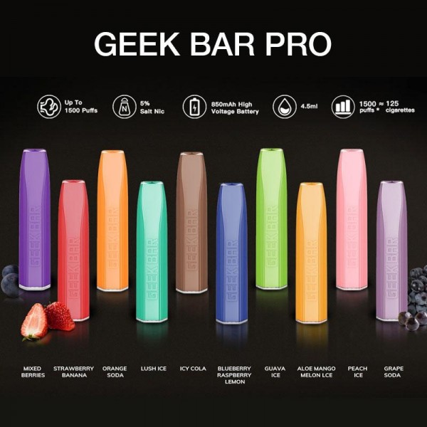 Geek Bar Flavors