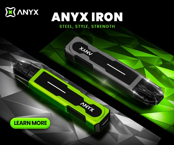 anyx iron pod system kit, steel, style, strength, 