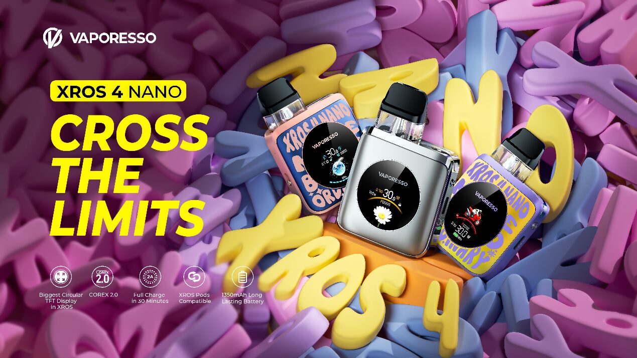 Introducing the Revolutionary XROS 4 NANO: Pushing the Boundaries of Vaping  Experience  VAPE HK