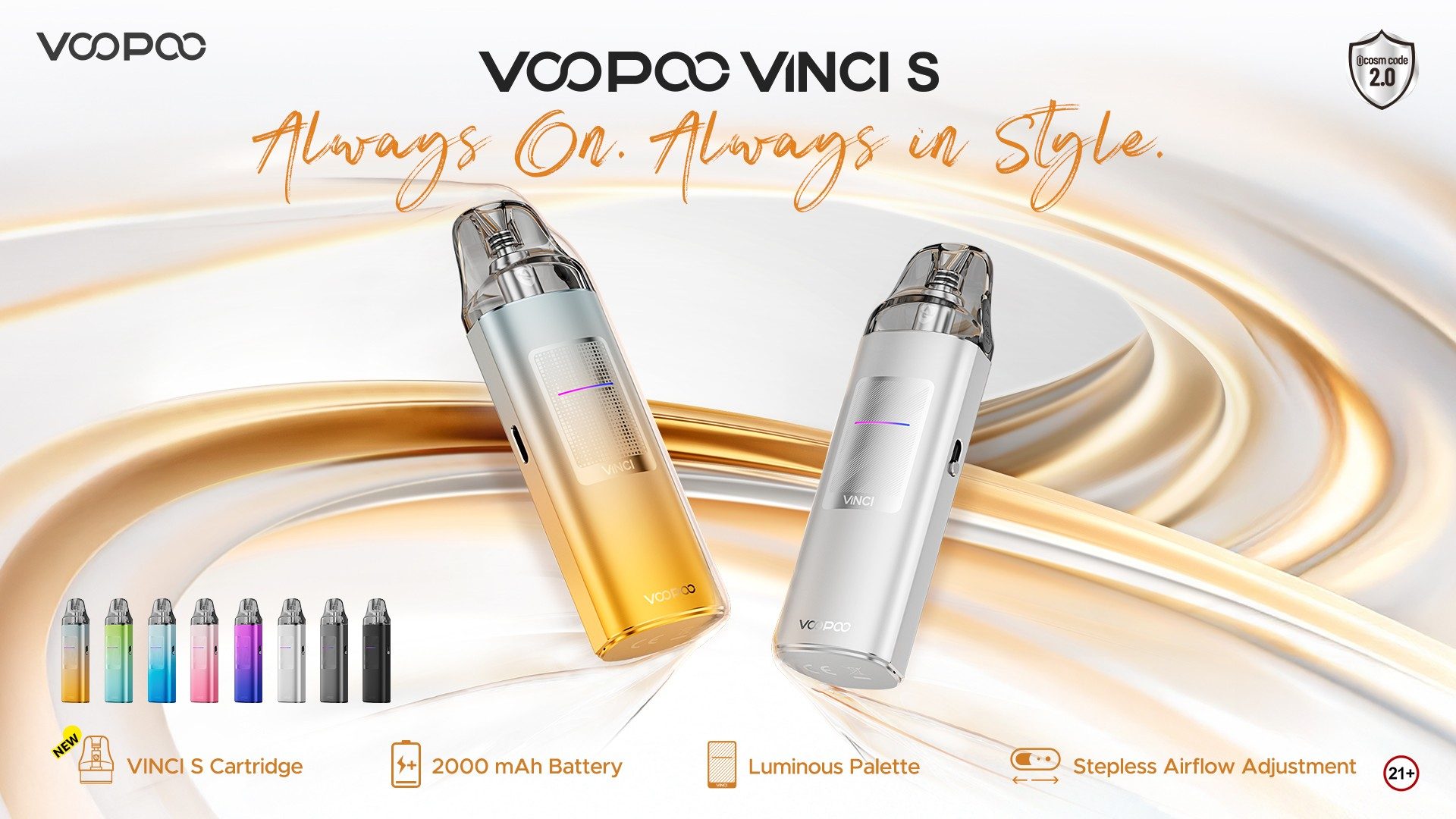 elfbar nachfüll pod läuft aus VOOPOO VINCI Vape Kits main image 0