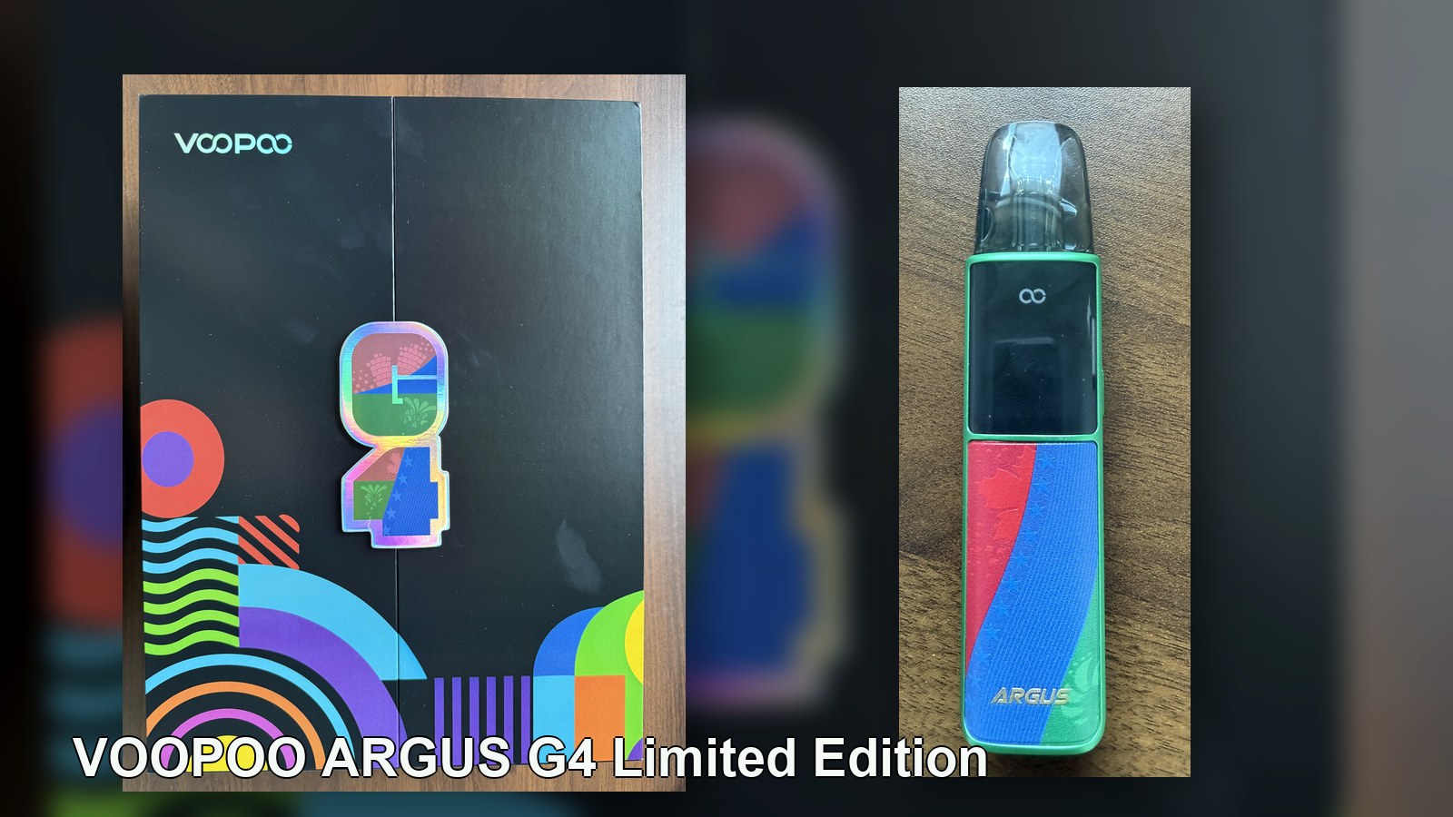 VOOPOO ARGUS G4 Limited Edition Gift Box First Look: Football