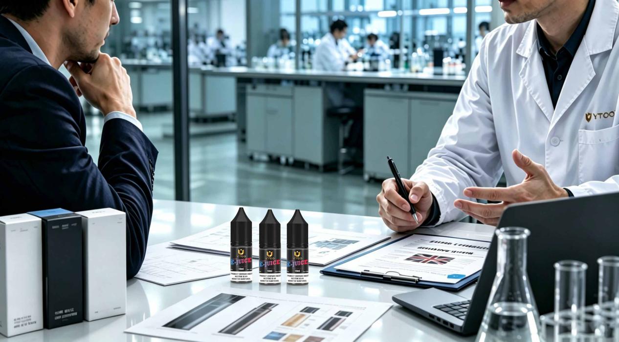 YTOO e-liquid manufacturing partnership